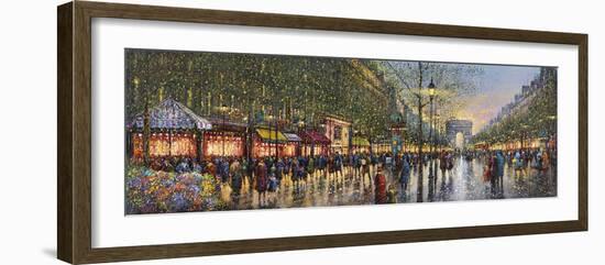 Paris Champs Elysees-Guy Dessapt-Framed Giclee Print
