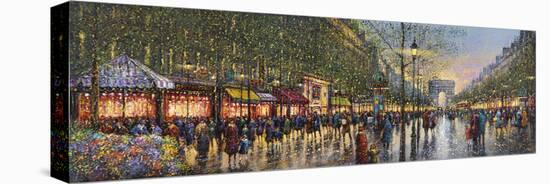 Paris Champs Elysees-Guy Dessapt-Stretched Canvas