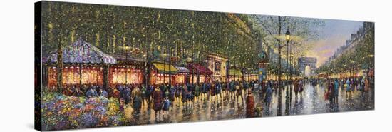 Paris Champs Elysees-Guy Dessapt-Stretched Canvas