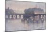 Paris, Cite, Night 1909-Walter Dexter-Mounted Art Print