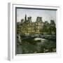 Paris City Hall and the River Seine, Paris (IVth Arrondissement), Circa 1895-Leon, Levy et Fils-Framed Photographic Print
