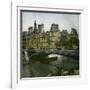 Paris City Hall and the River Seine, Paris (IVth Arrondissement), Circa 1895-Leon, Levy et Fils-Framed Photographic Print