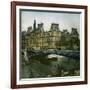 Paris City Hall and the River Seine, Paris (IVth Arrondissement), Circa 1895-Leon, Levy et Fils-Framed Photographic Print