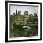 Paris City Hall and the River Seine, Paris (IVth Arrondissement), Circa 1895-Leon, Levy et Fils-Framed Photographic Print