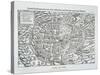 Paris City Plan C.1530-Sebastian Münster-Stretched Canvas