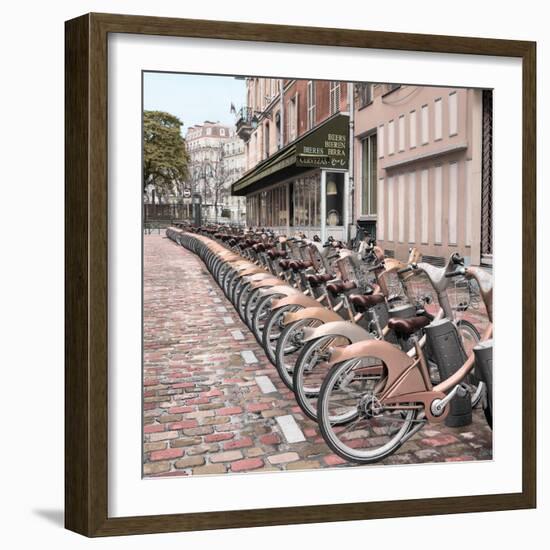 Paris City Ride #2-Alan Blaustein-Framed Photographic Print