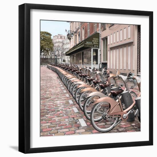 Paris City Ride #2-Alan Blaustein-Framed Photographic Print