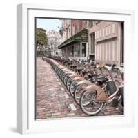 Paris City Ride #2-Alan Blaustein-Framed Photographic Print