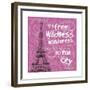 Paris City-Lauren Gibbons-Framed Premium Giclee Print