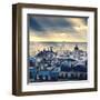 Paris Cityscape Taken from Montmartre-dellm60-Framed Art Print