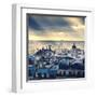 Paris Cityscape Taken from Montmartre-dellm60-Framed Art Print