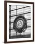 Paris Clock 1BW-Chris Bliss-Framed Photographic Print