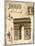 Paris Collage II  - Arc de Triomphe-Gregory Gorham-Mounted Premium Giclee Print