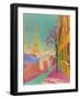 Paris Colors V-Sasha-Framed Giclee Print