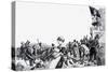 Paris Commune, 1972-English School-Stretched Canvas