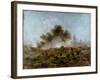 Paris Commune: Assault on a Cemetery by Regular Troops and Capture of the Barricades in May 1871, 1-Gustave Clarence Rodolphe Boulanger-Framed Giclee Print