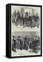 Paris Commune-Frederick Barnard-Framed Stretched Canvas