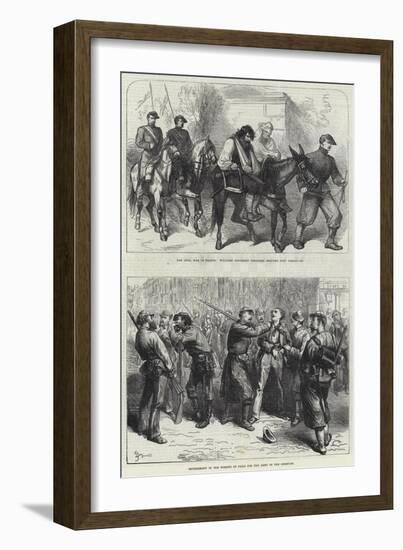 Paris Commune-Frederick Barnard-Framed Giclee Print