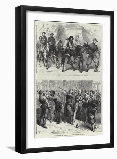 Paris Commune-Frederick Barnard-Framed Giclee Print