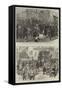 Paris Commune-null-Framed Stretched Canvas