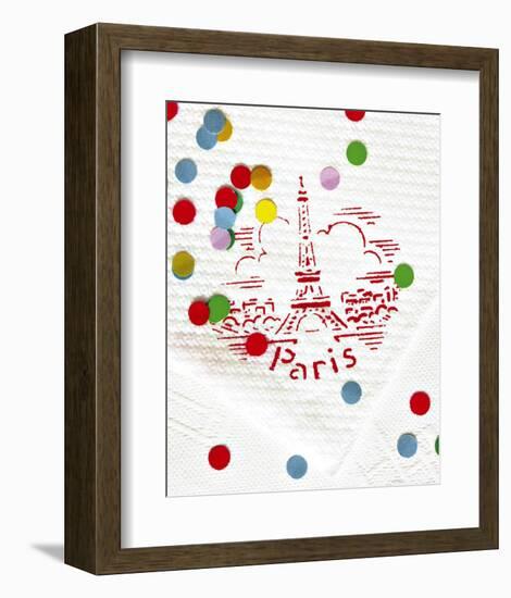 Paris Confettis-Danielle Coquille-Framed Art Print