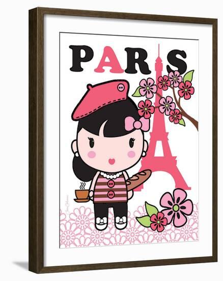 Paris Cutie-Joan Coleman-Framed Art Print