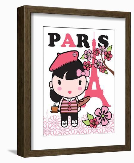 Paris Cutie-Joan Coleman-Framed Art Print