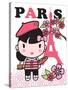 Paris Cutie-Joan Coleman-Stretched Canvas