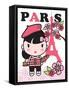 Paris Cutie-Joan Coleman-Framed Stretched Canvas