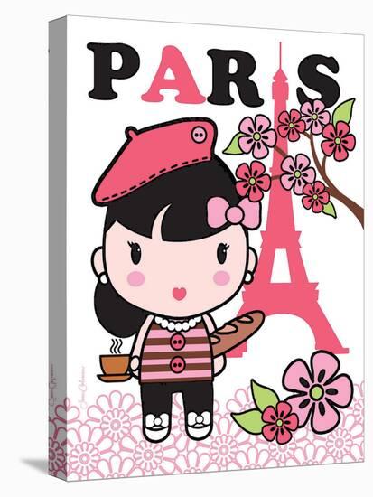Paris Cutie-Joan Coleman-Stretched Canvas