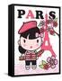 Paris Cutie-Joan Coleman-Framed Stretched Canvas