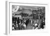 Paris Dance Hall 1898-null-Framed Photographic Print