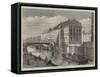 Paris Demolitions, the Hotel Dieu-Felix Thorigny-Framed Stretched Canvas