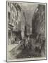 Paris Demolitions, the Rue De La Montagne Sainte Genevieve-null-Mounted Giclee Print