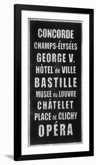 Paris Destination-Barry Goodman-Framed Art Print