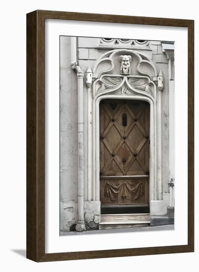 Paris Door-Tracey Telik-Framed Photographic Print