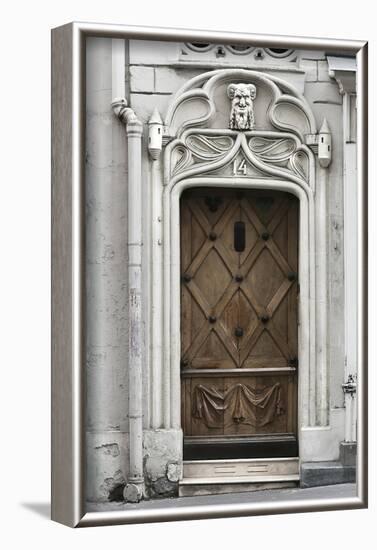 Paris Door-Tracey Telik-Framed Photographic Print