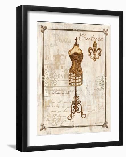 Paris Dress Form-Gregory Gorham-Framed Art Print