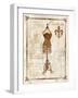 Paris Dress Form-Gregory Gorham-Framed Art Print