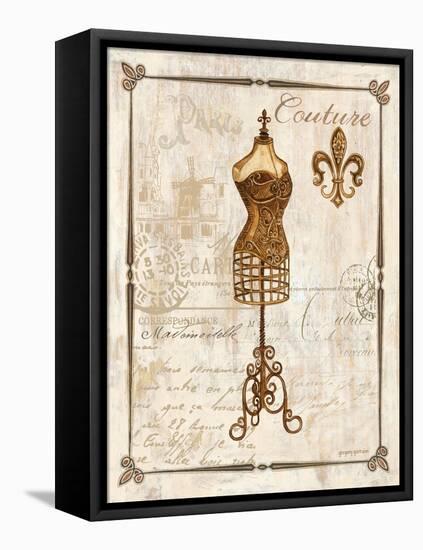 Paris Dress Form-Gregory Gorham-Framed Stretched Canvas