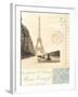 Paris Early Dawn-Cristin Atria-Framed Art Print