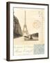 Paris Early Dawn-Cristin Atria-Framed Art Print