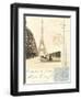 Paris Early Dawn-Cristin Atria-Framed Art Print