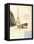 Paris Early Dawn-Cristin Atria-Framed Stretched Canvas