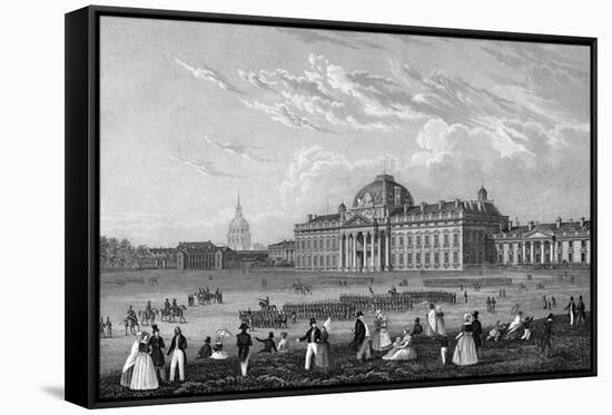 Paris, Ecole Militaire-null-Framed Stretched Canvas