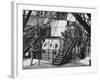 Paris, Eiffel Tower 1889-null-Framed Art Print