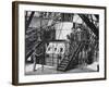 Paris, Eiffel Tower 1889-null-Framed Art Print