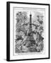 Paris, Eiffel Tower 1889-Linley Sambourne-Framed Art Print