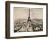 Paris: Eiffel Tower, 1900-null-Framed Giclee Print