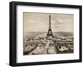 Paris: Eiffel Tower, 1900-null-Framed Giclee Print